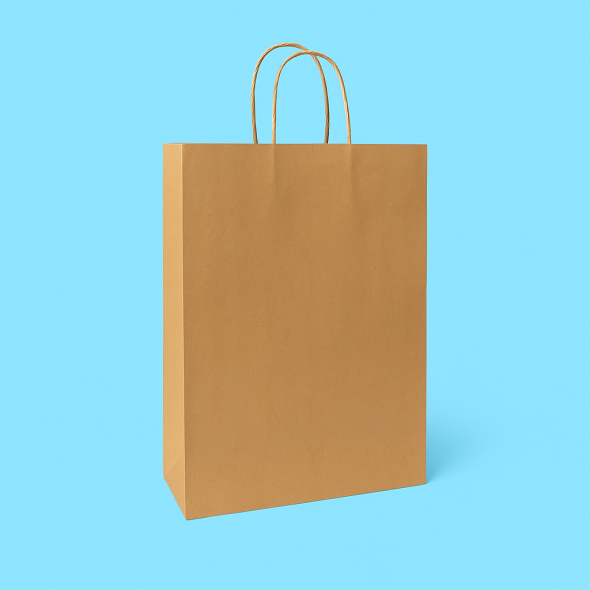 BOLSA CI #8-1 ASA CORDON KRAFT COMPOSTABLE
