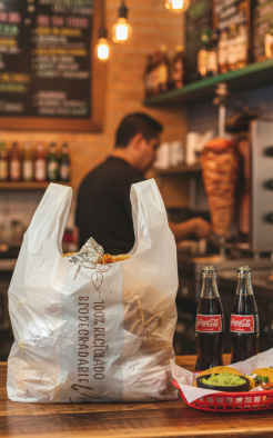 BOLSA CAMISETA #3 BIO POLIPAPEL