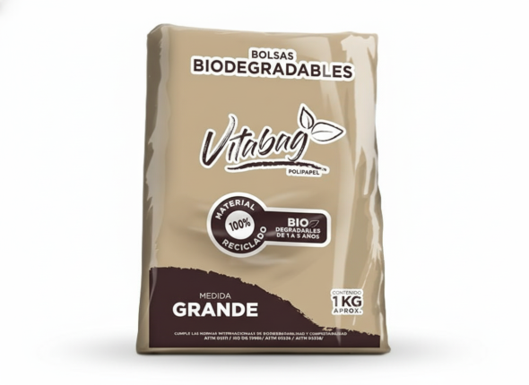 BOLSA CAMISETA #3 BIO POLIPAPEL