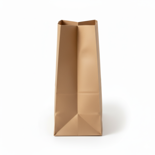 BOLSA CI #8-1 SIN ASA KRAFT COMPOSTABLE 