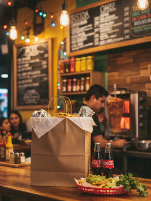 BOLSA CI #8-3 ASA CORDON KRAFT COMPOSTABLE