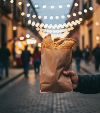 BOLSA PAPEL ESTRAZA KRAFT #4