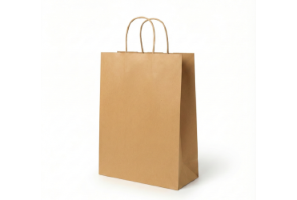 BOLSA CI #8-1 ASA CORDON KRAFT COMPOSTABLE