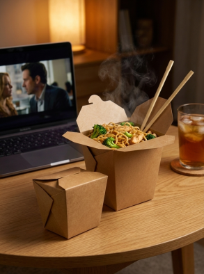 CONTENEDOR ALFA 16 OZ KRAFT   