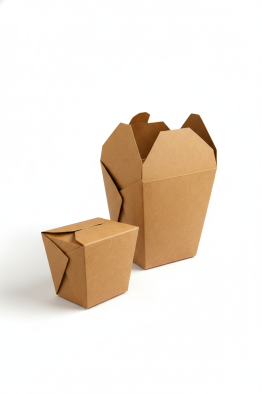 CONTENEDOR ALFA 16 OZ KRAFT   