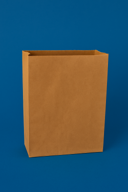 BOLSA CI #8-3 SIN ASA KRAFT COMPOSTABLE