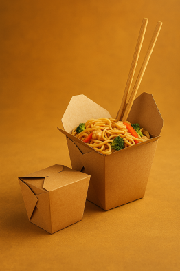 CONTENEDOR ALFA 16 OZ KRAFT   
