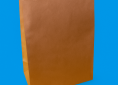 BOLSA ALFA #7 SIN ASA KRAFT COMPOSTABLE